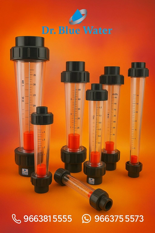 Dr. Blue Water Online/Panel Mount Rotameters – High Precision Flow Meters for Industrial & Commercial Use