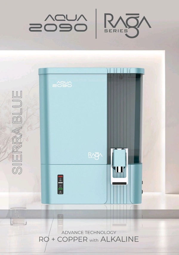 RAGA AQUA 2090 RAGA SERIES SIERRA BLUE RO UV TDS WATER PURIFIER - SIERRA BLUE