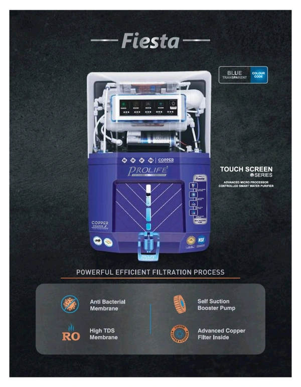 PROLIFE FIESTA BLUE TRANSPARENT