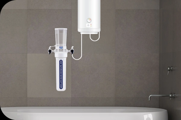 KENT BATHROOM WATER SOFTENER - White