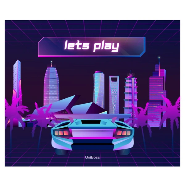 UniBoss Gaming Mouse Pad - 23x19cm