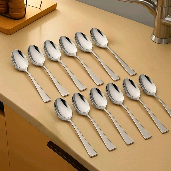 VedaQ Set Of 12 Premium Table Spoons
