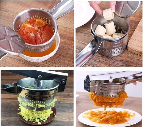 VedaQ Steel Potato Masher