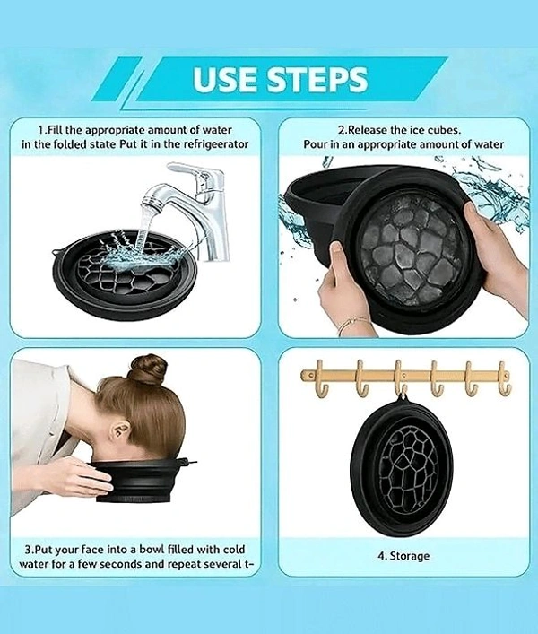 Silicon Face Ice Bowl