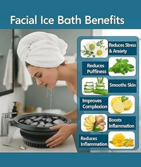 Silicon Face Ice Bowl