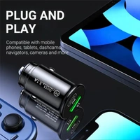 UniBoss Superfast Mini Car Charger - Black