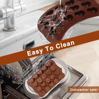 Silicon Chocolate Mould Pack of 2