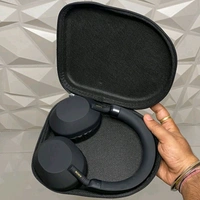 First Time In India S0ny WH-1000XM5 Premium Collection Comes With Headphone Case - Black