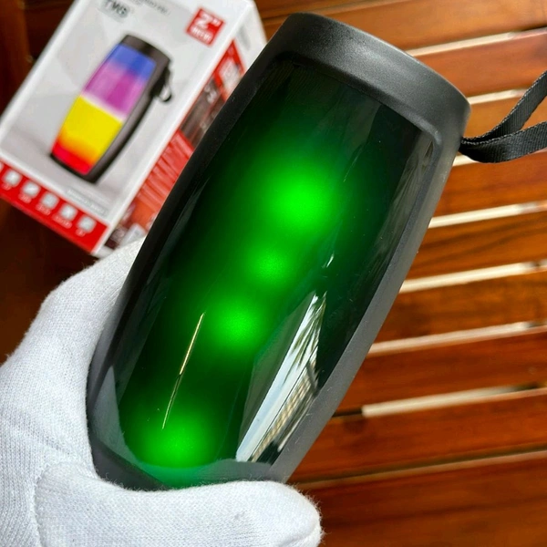 Latest Original Link bits Portable RGB Light Wireless Outdoor MP3 Music Player Party Bass Wireless Sound MINI Speaker-BR589