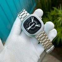 Delton Analog Quartz Movement Watch With High Quality Strap Best finishing Body & Case - Silver