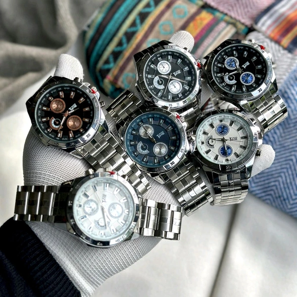 Woo Time Analog Quartz Movement Watch Collection With High Quality Strap Best finishing Body & Case - SRW1