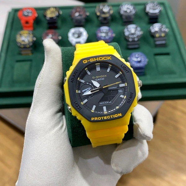 Most Demanded Analog And Digital Top Quality Watch With High Quality Strap Best Finishing Body & Case - STG1