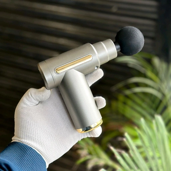 Massage Gun | Strike Handheld Percussion Massage Gun with Interchangeable Massage Heads