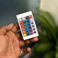 Romantic Projector Warm Ocean Wave Water Sixteen LED Night Light Projector 3D Water Wave Effect, Remote Control USB Crystal Table Lamp for Home Decor, Bedroom & Gift, Multicolor Light (Cube Shape).