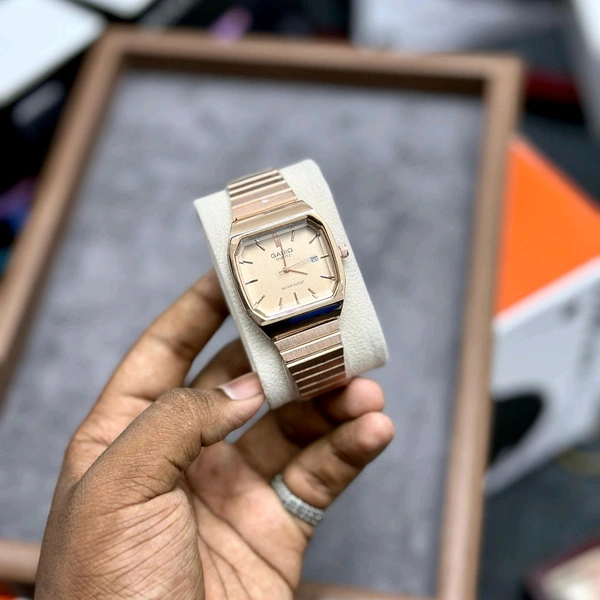 Buy 1 Get 1 Free Offer | Most Demanded Gasiq Quartz Movement Watch With High Quality Strap Best finishing Body & Case - SRQ5