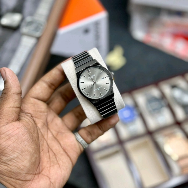 Buy 1 Get 1 Free Offer | Most Demanded Gasiq Quartz Movement Watch With High Quality Strap Best finishing Body & Case - SRQ4