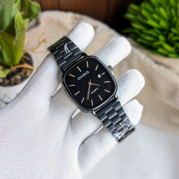 Buy 1 Get 1 Free Offer | Most Demanded Gasiq Quartz Movement Watch With High Quality Strap Best finishing Body & Case - SRQ6