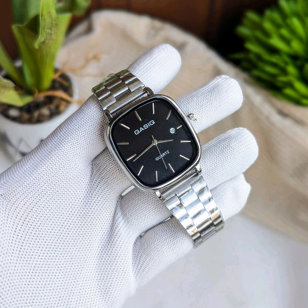 Buy 1 Get 1 Free Offer | Most Demanded Gasiq Quartz Movement Watch With High Quality Strap Best finishing Body & Case - SRQ7