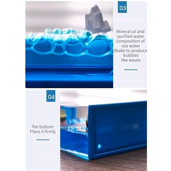 Titanic Wave Cruise Ship, Car Dashboard Toy Unsinkable Ship Showpiece for Car Home Office and Gifting Satisfying Mind Stress Relief Soothing Floating Design unsinkable Ship Dashboard