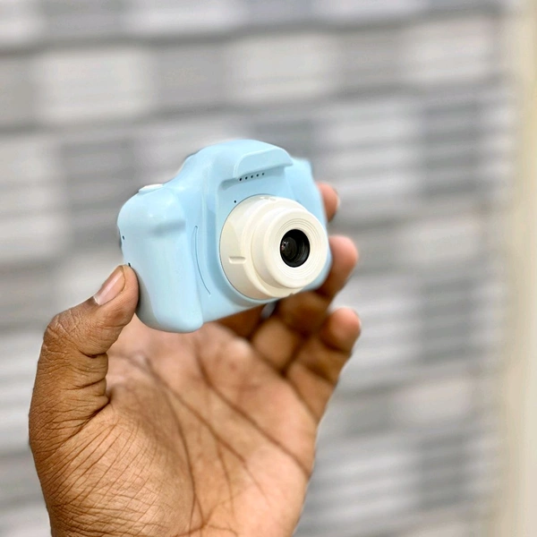 Kids Digital Camera with Screen – 1080P Photo & Video, Rechargeable, USB Cable, Cartoon Design – Perfect for Boys & Girls