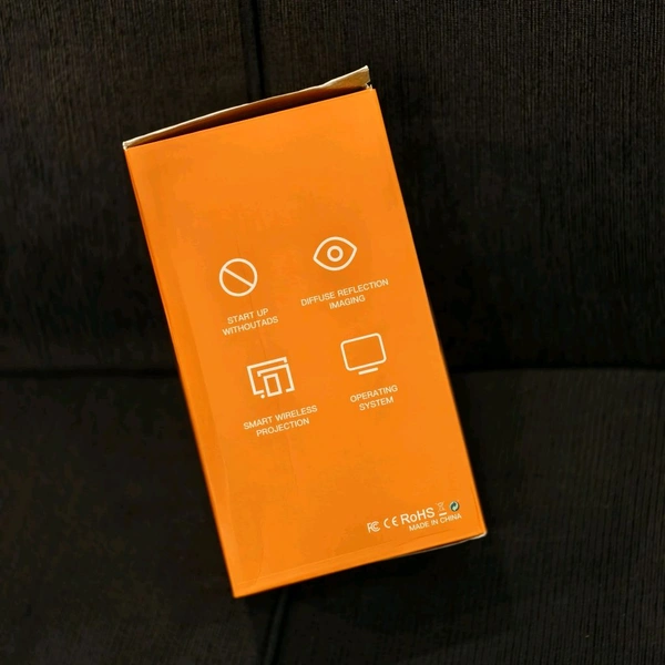 Mini Smart Android Projector With 4K Decoding FHD Display | Built-in OS | Wireless Screen Mirroring | Ultra Portable Design