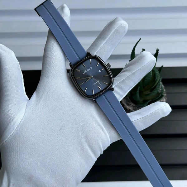 Buy 1 Get 1 Free Offer | Most Demanded Gasiq Quartz Movement Watch With High Quality Strap Best finishing Body & Case - SRB1