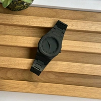 Arabic Aura Elegant Men's Quartz Watch | Ultra Lightweight | Premium Matte Finish | Multiple Dial Styles | Business Casual Style Watch |With Giftbox - Black Arabic