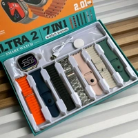 Most Awaited Budget Combo | 7 in 1 Strap Series 8 Ultra 49MM Smartwatch | Perfect For Gifting