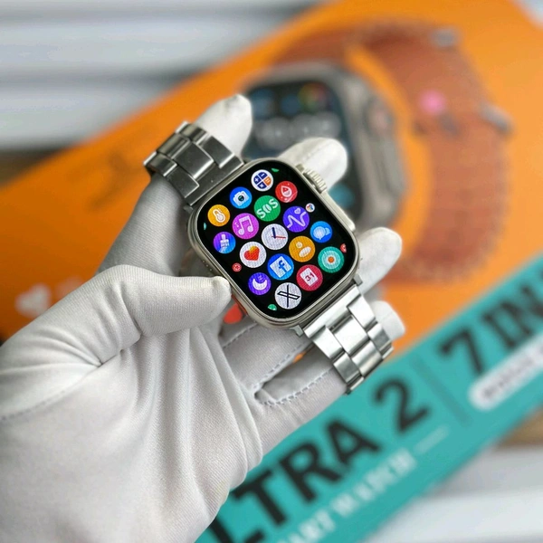 Most Awaited Budget Combo | 7 in 1 Strap Series 8 Ultra 49MM Smartwatch | Perfect For Gifting