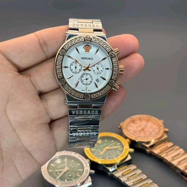 Analog Greca Logo Mens Watch - SRV4