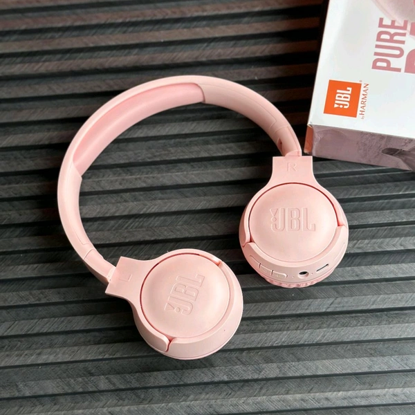 Wireless Earphone Headphones With Microphone Lightweight, For Music Lovers & Professionals - Suitable for Travel, Office & Home, 5-6 Hours Playback Time, High Quality Model
- Pink