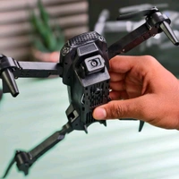 E88 Dual Camera Drone with Carry Case – Foldable, HD, Optical Flow, Smart Control