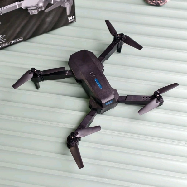 E88 Dual Camera Drone with Carry Case – Foldable, HD, Optical Flow, Smart Control