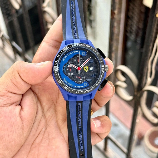 Analog Sportive Race Day Durable High Quality Original Stop Watch Chronograph Machinery Watch