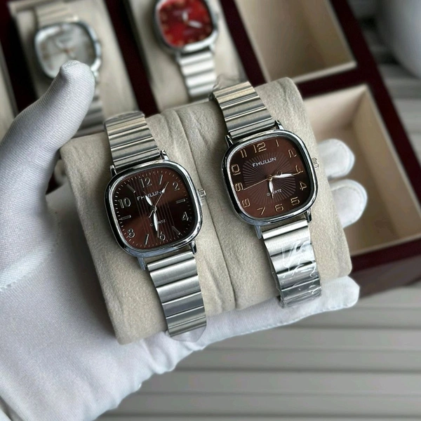 Buy 1 Get 1 Free Fhulun Budget Analog Quartz Watch – Premium Style at a Budget Price - Brown
