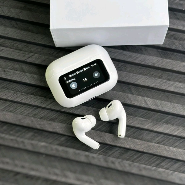 Smart Display TWS Earbuds | With Active ANC + ENC