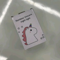 Rainbow Unicorn Night Light – Cute, Soft & Magical!