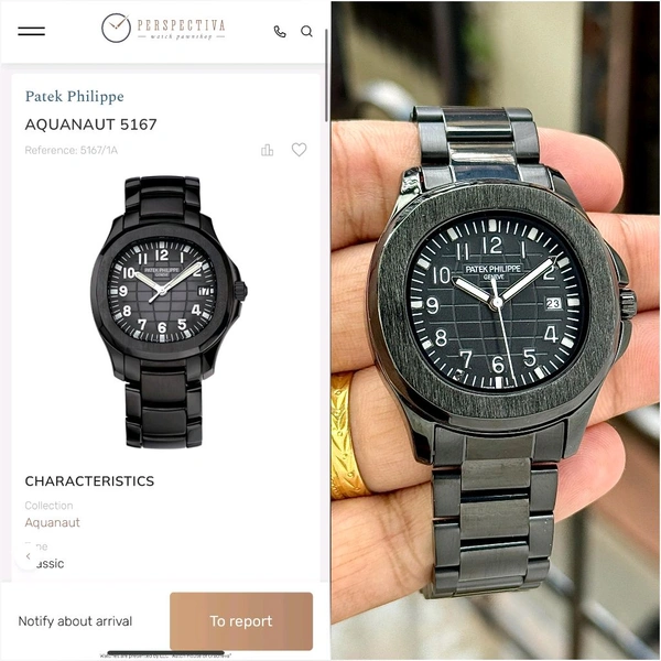 Analog 5167 Quartz Movement Watch