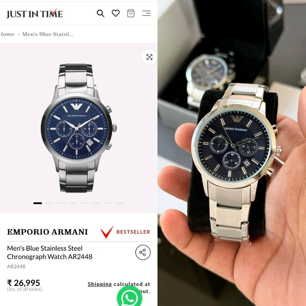 Men's stylish Analog Renato AR2453 wristwatch is the perfect choice for everyday wear.