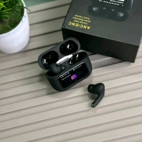 Smart Display TWS Earbuds | With Active ANC + ENC | Wireless Charging Supported