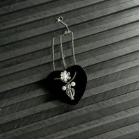 Love Pearl Wish Necklace Gift Set – Real Oyster with Hidden Pearl, Heart Pendant Chain, Romantic Surprise Jewelry for Women, Girls & Couples