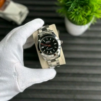 Men’s Classic Analog Watch – Elegant Dial, Date Display, Chronograph Working – Formal & Casual Wear - Black