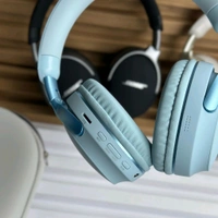 New Wireless Headphones – BT Earphone, Over Ear Headphones With Built-in Mic - Upto 8 Hours Playtime, Heavy Sound And Bass Quality, Perfect For Everyday Use - Blue