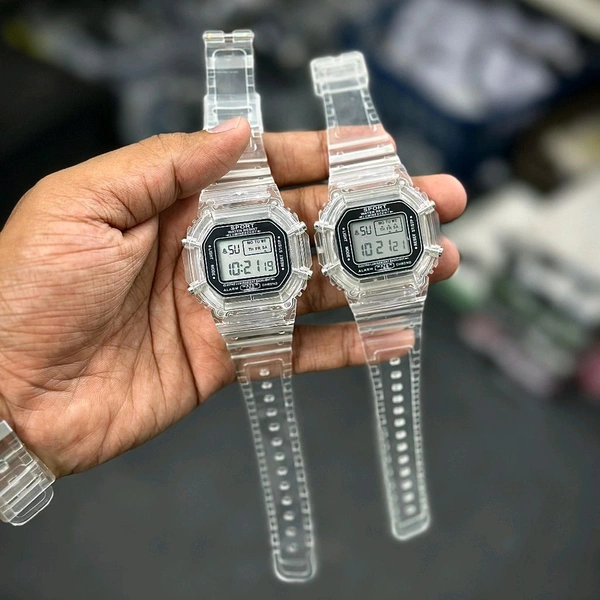 Buy 1 Get 1 Free | Sport Retro Digital Watch – Style | Alarm + Stopwatch | Water Resistant | Unisex Classic