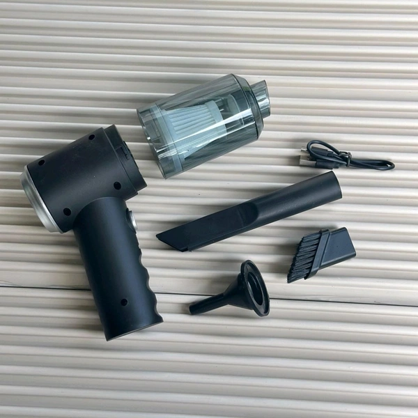 Vacuum Cleaner Dust Collection 2 in 1 Car Vacuum Cleaner 120W High-Power Handheld Wireless Vacuum Cleaner Home Car Dual-use Portable USB Rechargeable