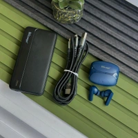 HITAGE Smart Combo Pack – Hitage Powerbank, Hitage NeoBuds S2 And Hitage 3-in-1 Fast Charging Cable