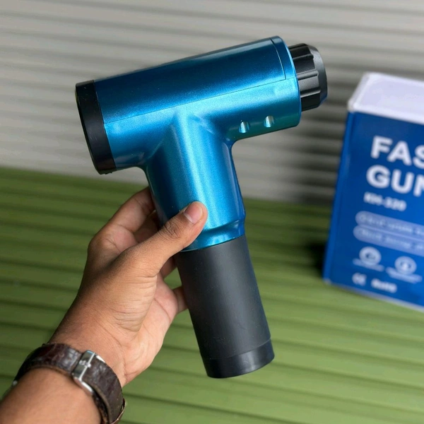 Massage Gun Physio Gun Portable 6 Speed Muscle Sports Deep Tissue Vibration Percution Therapy with 4 Head With 2000 Mah Battery