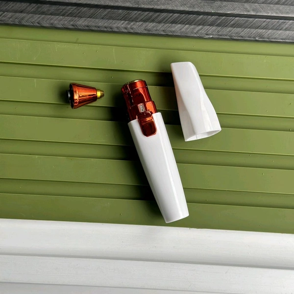 Blawless 2-in-1 Battery Operated Eyebrow & Facial Hair Trimmer | USB Rechargeable Shaver for Ladies (HX-202B)