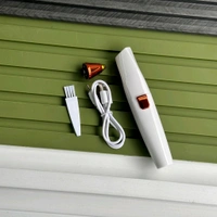 Blawless 2-in-1 Battery Operated Eyebrow & Facial Hair Trimmer | USB Rechargeable Shaver for Ladies (HX-202B)