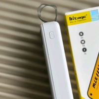 Hitage PB-93 20000mAh Power Bank | 37W Fast Charging | In-Built Cables - White